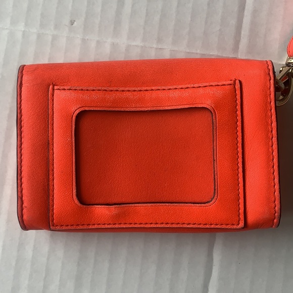 3x$15 KATE SPADE | Small Orange/Red Wristlet - Picture 5 of 9